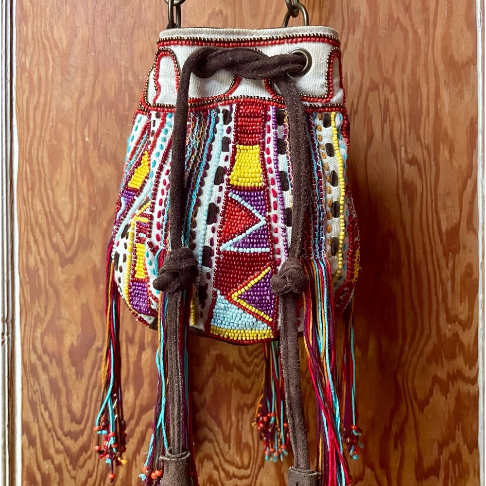 Bobo Beaded Fringe Bag